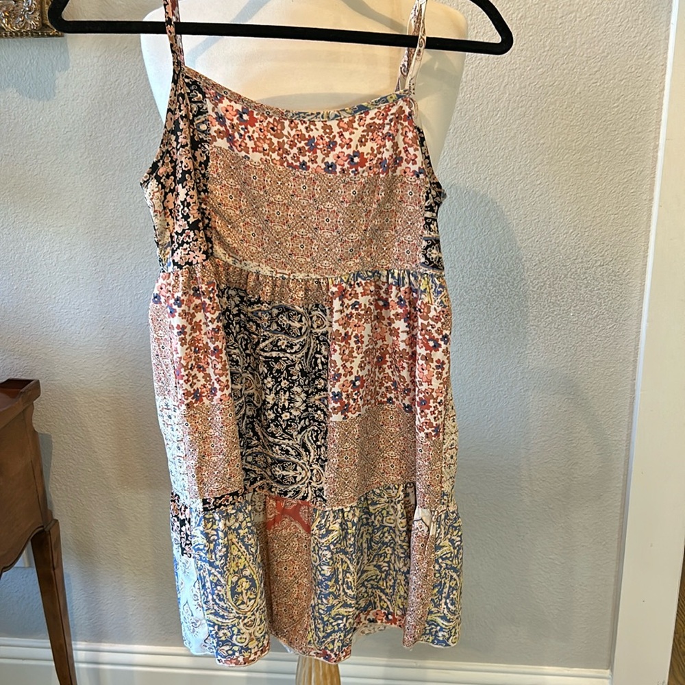 Altered State Patchwork Sundress Xs - image 2